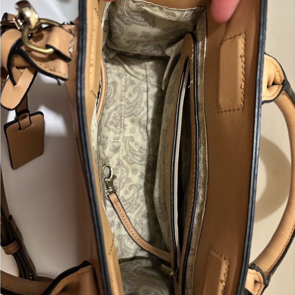 Simply Noelle Brown Satchel - Picture 5 of 7